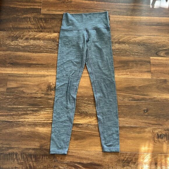 IVIVVA Gray High Rise Herringbone Leggings 14 - Picture 1 of 4